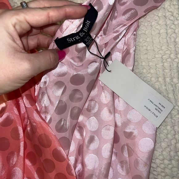 NWT Vici bodysuit size XS pink - Picture 2 of 3